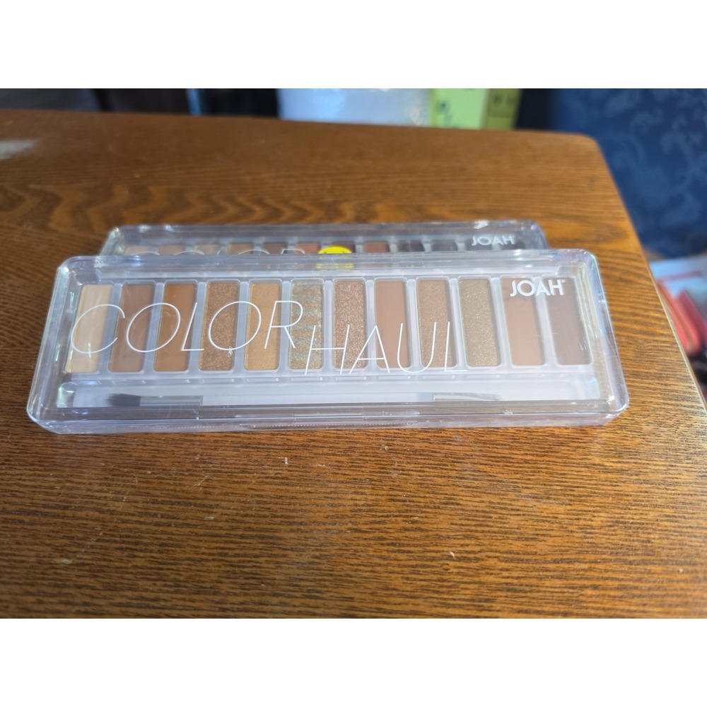 JOAH Color Haul Eyeshadow Palette 12‎ Matte Shimmer Gold Bronze